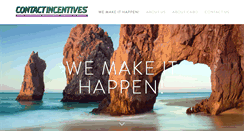Desktop Screenshot of contactincentives.com